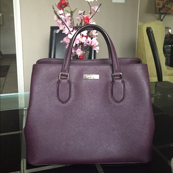 kate spade Handbags - 🌸OFFERS?🌸Kate Spade All Leather Burgundy Satchel