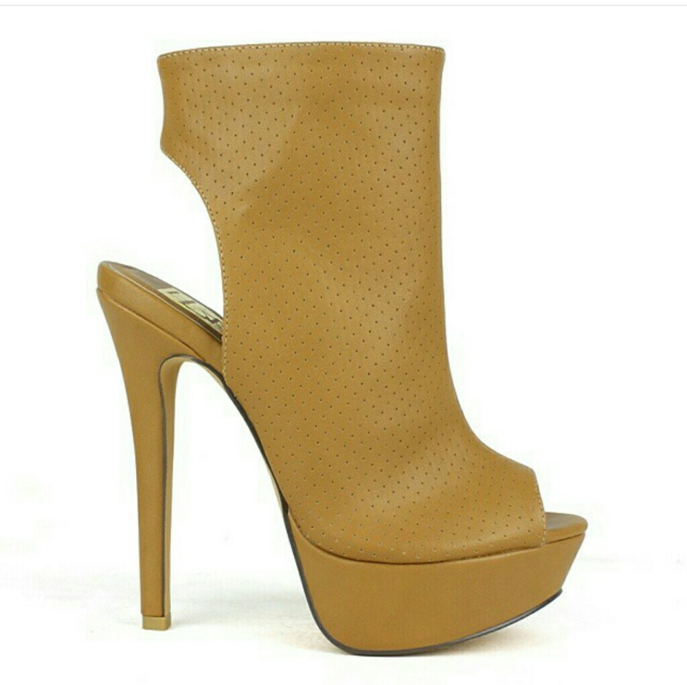 Ankle Peep Toe Booties