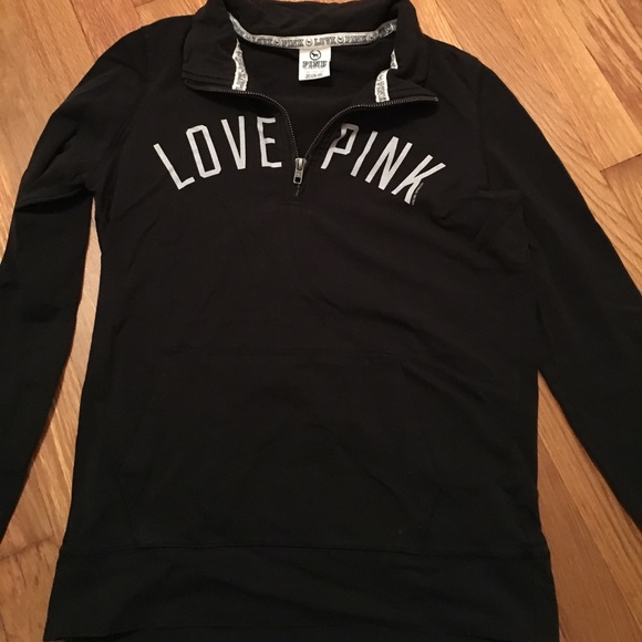 Love PINK 3/4 zip - Picture 1 of 4