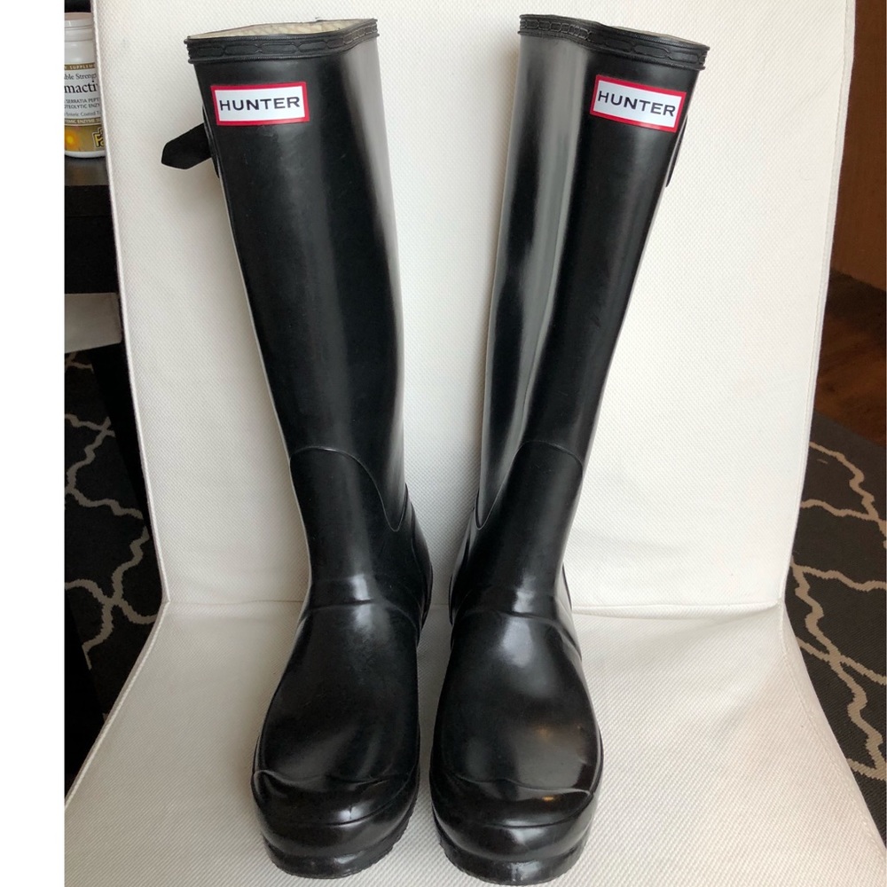 ✖️SOLD✖️Original Hunter Tall Gloss Rain Boots