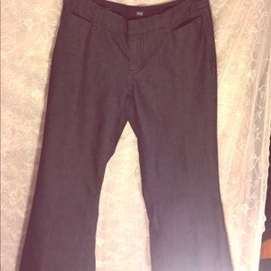 A.N.A. Denim Wide Leg Trouser