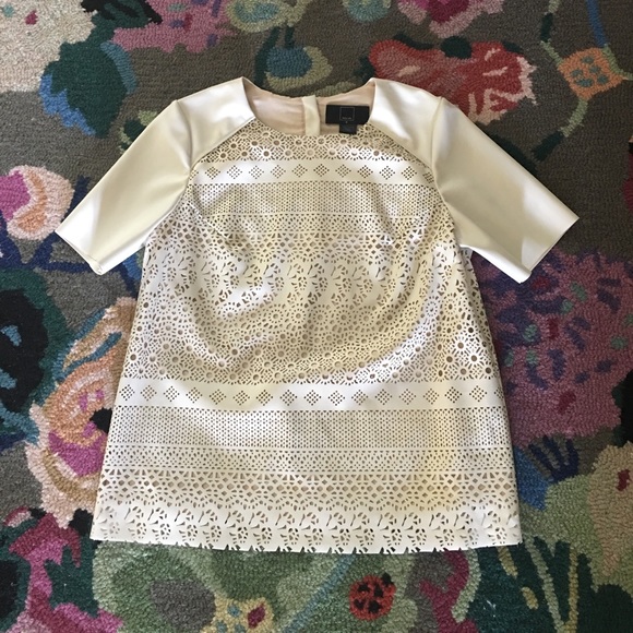 ❤️Anthropologie Pelle Vegan Leather Top❤️ - Picture 4 of 6