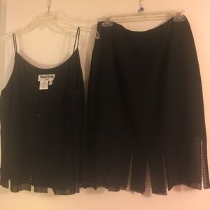 2 piece Ronnie Nicole skirt set with Shaw .