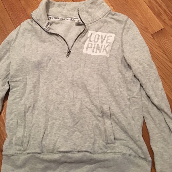 Victoria's Secret PINK 3/4 zip up - Picture 1 of 4