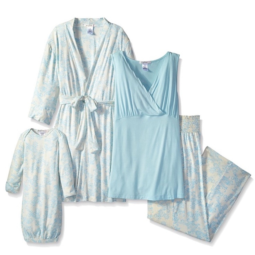 Everly Grey 5 Piece nursing/ maternity Pajamas NWT