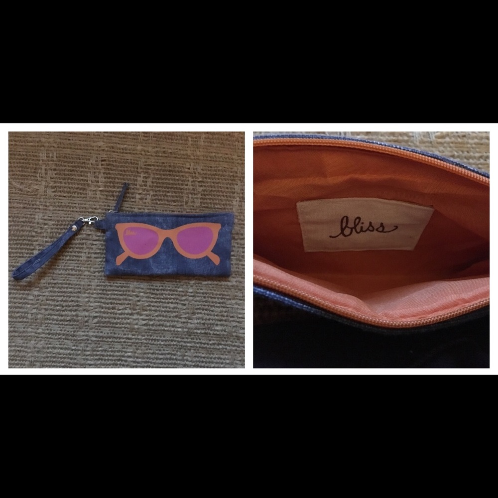 Denim Bliss Wristlet