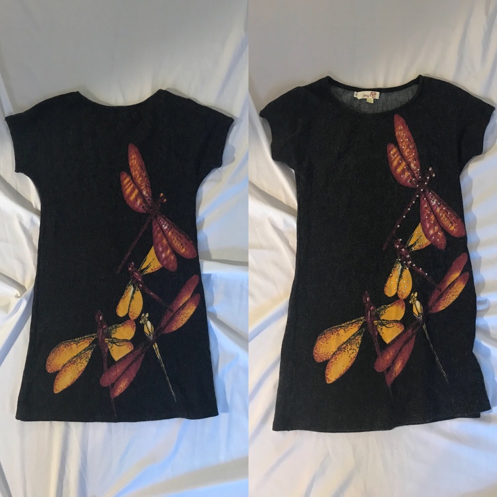 Butterfly Anthropologie Dress