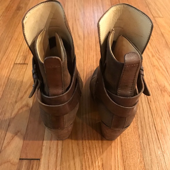 Rag & Bone Suede Ankle Boots - Picture 2 of 6