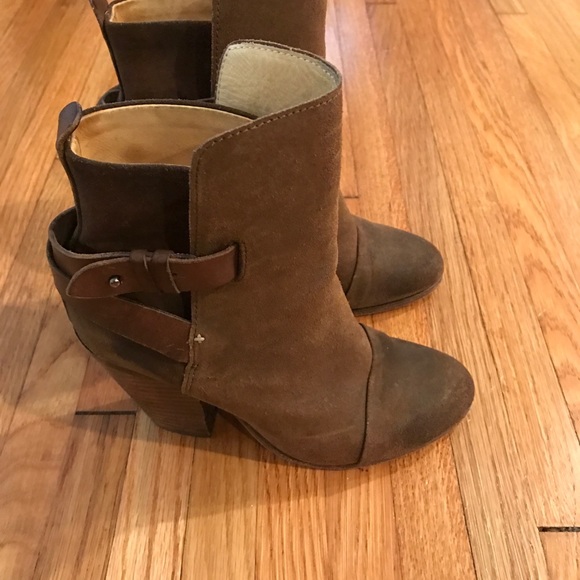 Rag & Bone Suede Ankle Boots - Picture 3 of 6
