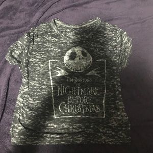 Nightmare before Christmas crop top Nightmare before Christmas crop top