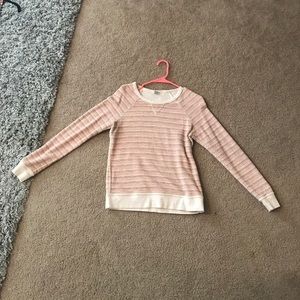 Pink/red fossil sweater. XS