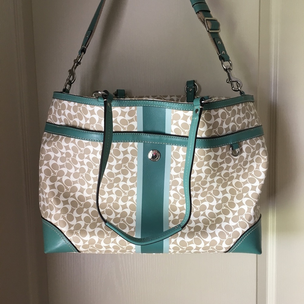 Coach diaper bag