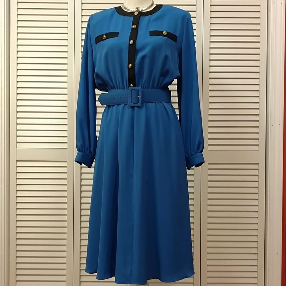 1980s Vintage Hana Sung sheath Dress