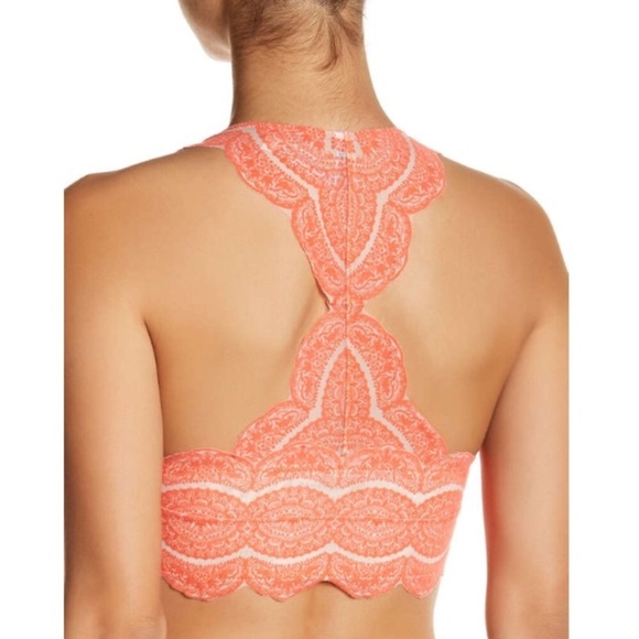 Free People Strange Magic Flocked Bralette - Picture 6 of 7