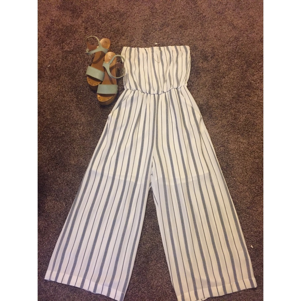 Striped Jumpsuit