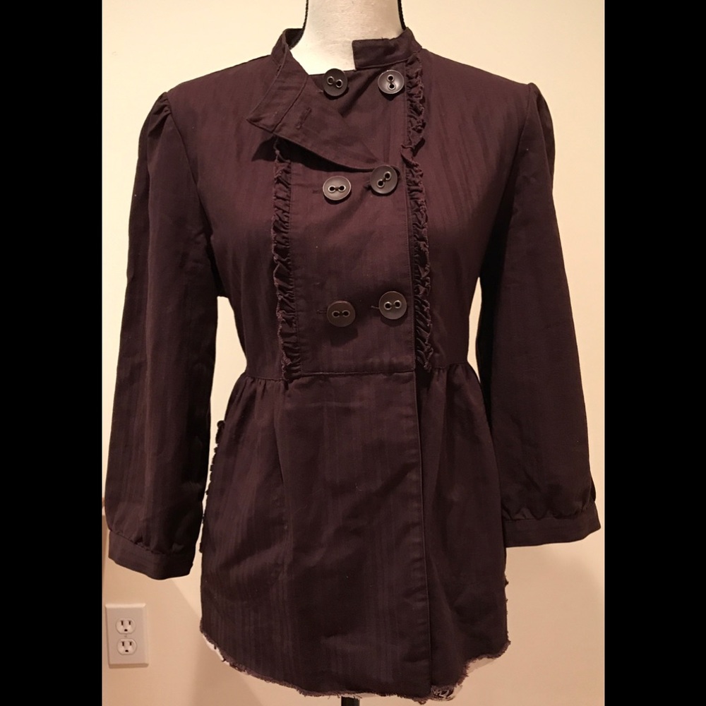 Paper Denim cloth burgundy jacket