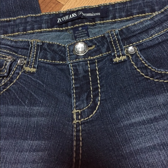 zco jeans size chart