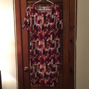 LuLaRoe Julia Medium. Never warn