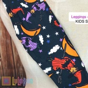 Lularoe Halloween leggings kids S/m