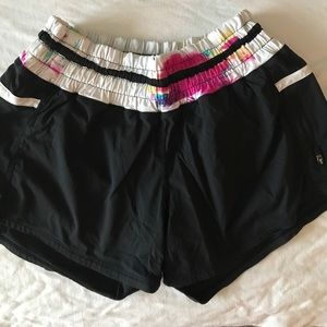 Lululemon Black Running Shorts