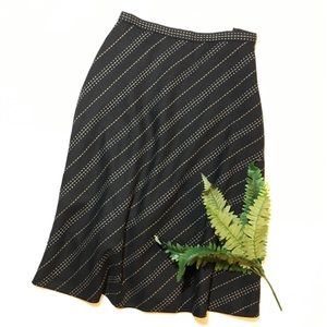 TALBOTS wool a-line skirt