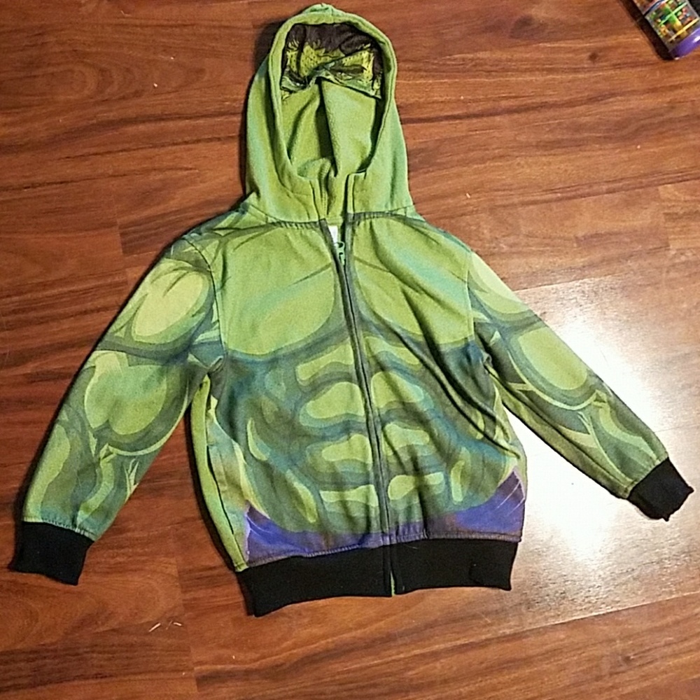 !The AMAZING Hulk boys jacket size 5/6