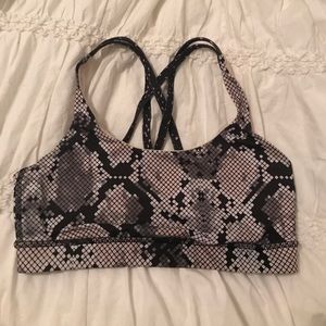LuluLemon Patterned Sports Bra