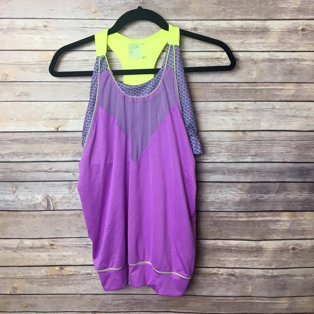 Lucky in Love tennis top