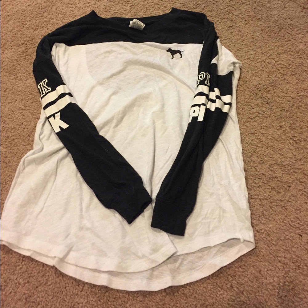 Pink long sleeve tee