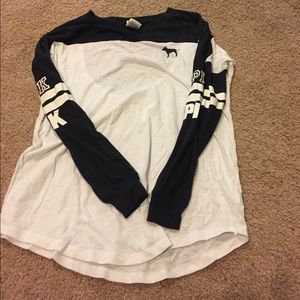 Pink long sleeve tee