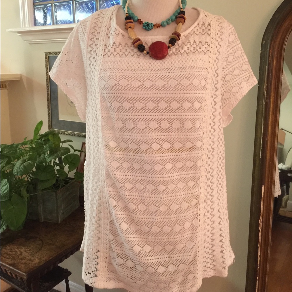 Fun and a little sexy crochet top