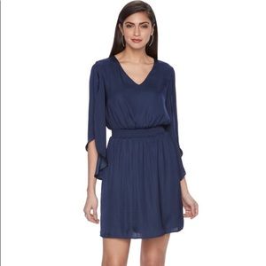 NWT Jennifer Lopez flutter sleeve dress NWT Jennifer Lopez flutter sleeve dress