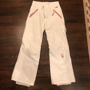 Girls Spyder ski pants