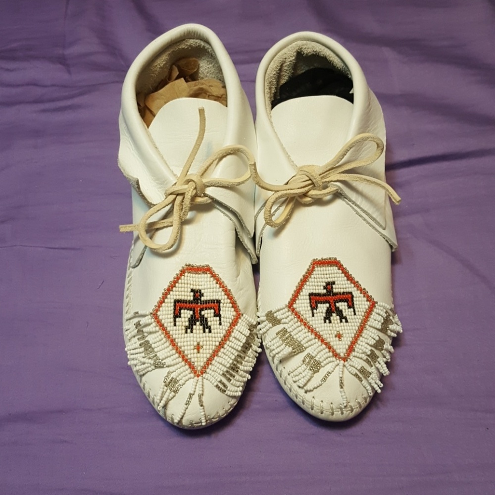 Moccasin booties  used