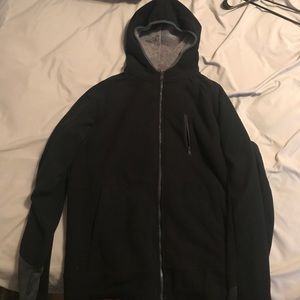 Men’s black heat system jacket