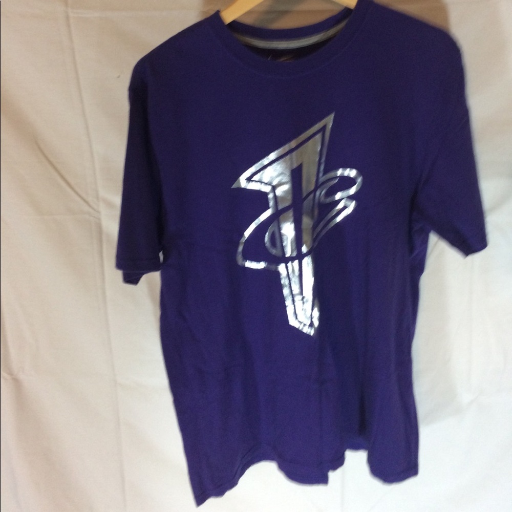 Nike Penney Hardaway eggplant T-shirt