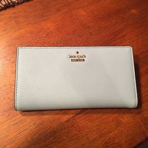 Light blue Kate Spade wallet
