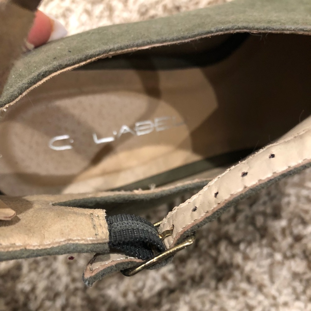 Peep toe ankle strap booties - Picture 5 of 5