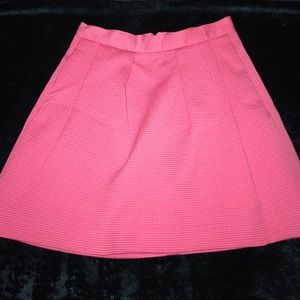 French Connection Pink Skirt Sz 4
