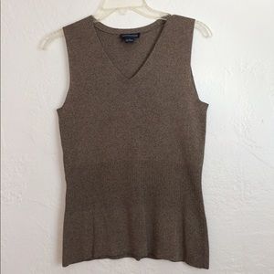 Ann Taylor elegant sleeveless knit shell
