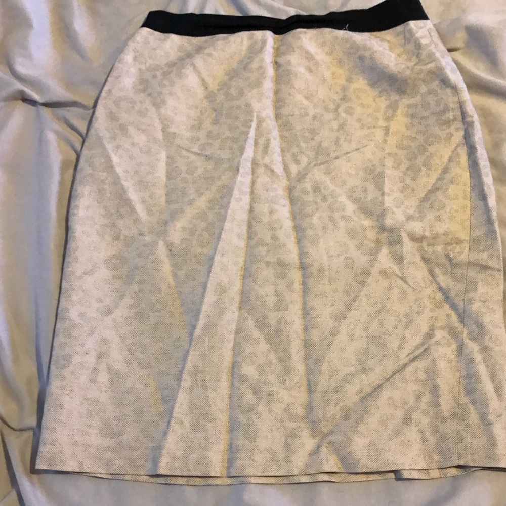 Beautiful Ann Taylor Leopard Skirt!