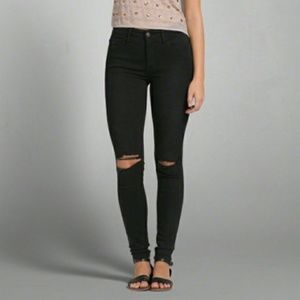 Abercrombie & Fitch Super Skinny High Rise Jeans