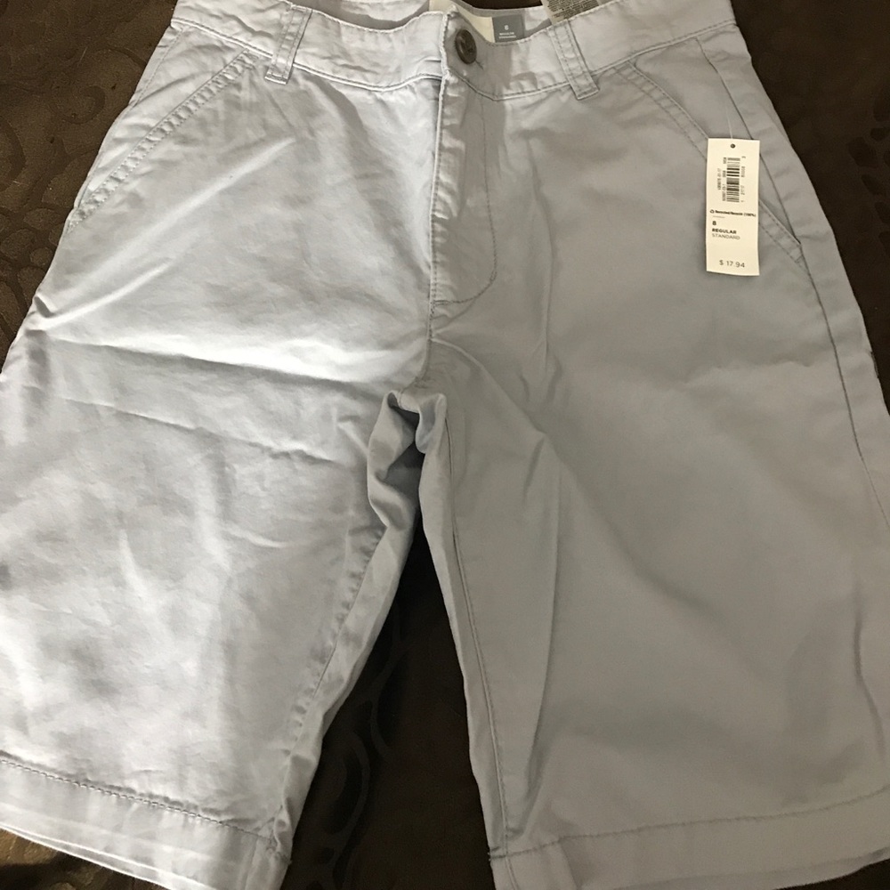 Grey boy shorts