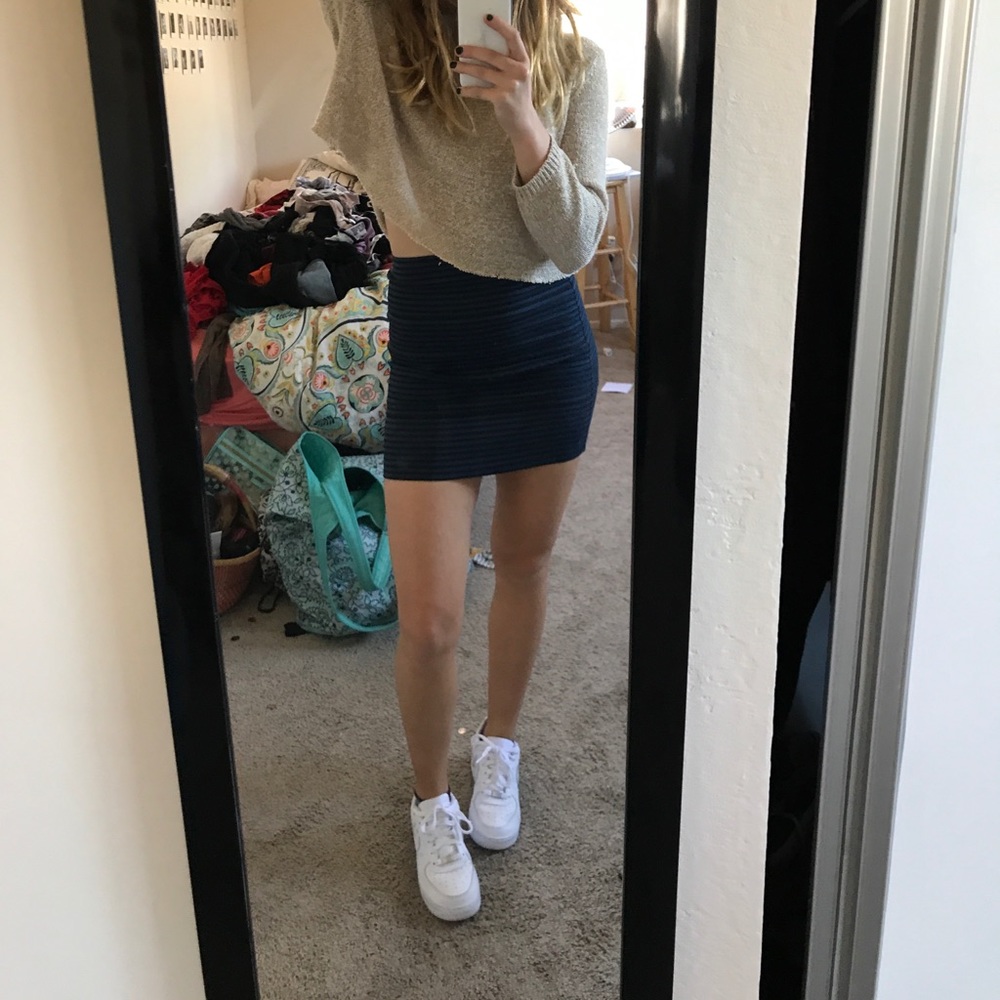 striped BB Dakota pencil skirt