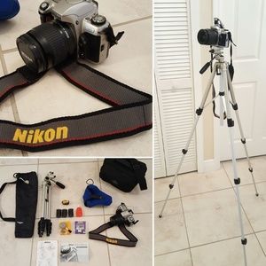 35mm NIKON N65 CAMERA & ACCESSORY BUNDLE!!!
