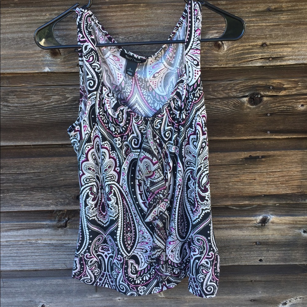 WHBM Tank Top Blouse Large L