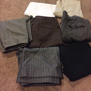 7 pairs of dress pants
