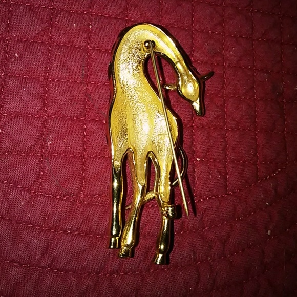 FERNANDO ORIGINALS SIGNED GIRAFFE BROOCH - Picture 2 of 4