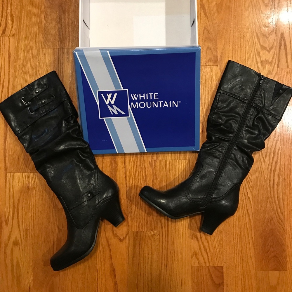 White Mountain Past Time Tall Shaft Boots