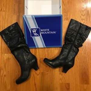 White Mountain Past Time Tall Shaft Boots